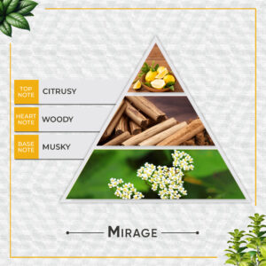 Faborit Mirage Eau de Parfum – Citrusy Woody Musky